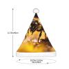 aabkjgfr Bee Flying Print Adult Santa Hat,Soft And Comfortable Santa Hat,Suitable For New Year'S Holiday Parties,Indoors And Outdoors. view 3