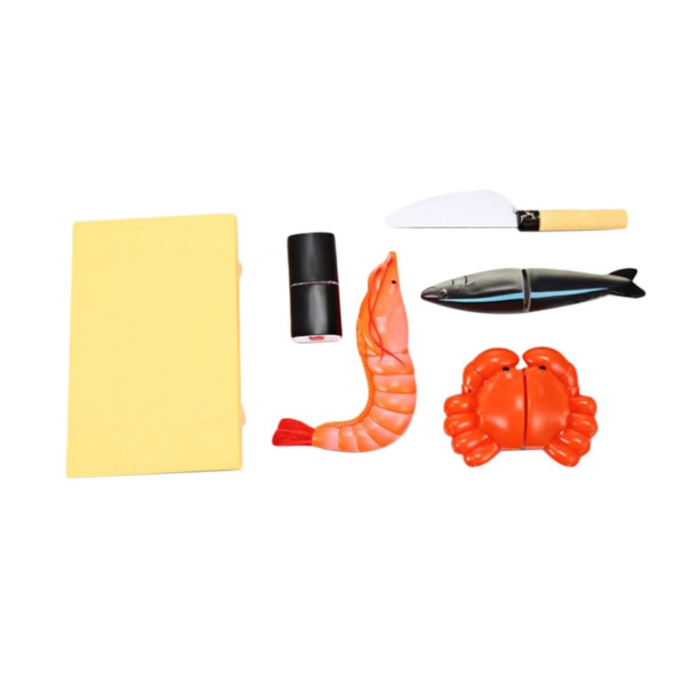 WOONEKY Cartoon Simulation Japanese Sushi DIY Kitchen for Eco-Friendly Plastic Hand-Made Pretend Cooking Creative Role Play Tool for Boys