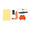 WOONEKY Cartoon Simulation Japanese Sushi DIY Kitchen for Eco-Friendly Plastic Hand-Made Pretend Cooking Creative Role Play Tool for Boys view 1