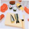 WOONEKY Cartoon Simulation Japanese Sushi DIY Kitchen for Eco-Friendly Plastic Hand-Made Pretend Cooking Creative Role Play Tool for Boys view 3