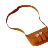 Simhoa Doll Handbag Doll Backpack Outfit Accessory Fashion L 18cm Crossbody Bag for 30cm Girls Dolls Dress up, Brown view 4