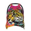 Leopard Butterfly Baby Car Seat Canopy Soft Breathable Infant Carseat Cover Summer Lightweight Baby Carrier Cover for Babies Boys Girls Newborn Multi Use Cover for Car Seat Nursing Scarf view 1