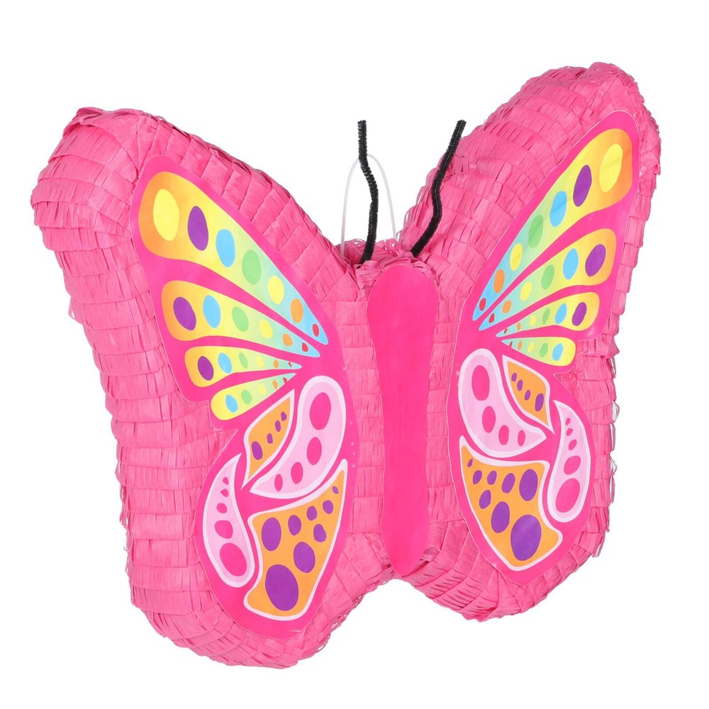 BESPORTBLE Butterfly-shaped Birthday Pinata Premium Party Decoration Prop for Fillable with Candies and Creative Prank Plaything for Family Gatherings and Holiday Celebrations
