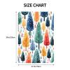 Colorful Tree Plant Baby Car Seat Canopy Soft Breathable Infant Carseat Cover Summer Lightweight Baby Carrier Cover for Babies Boys Girls Newborn Multi Use Cover for Car Seat Nursing Scarf view 4