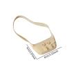 JunZheHub Doll Handbag Doll Backpack Shoulder Bag Miniature Cute for 11.81'' Dolls Dress up, White view 3