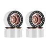 10mm Deep Dish Negative Offset 2. 2" Beadlock Wheel Rim Compatible with 1 10 Scale RC Crawler Models Such As RR10 Wraith TRX6 W2208(2208BO) view 1