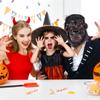 BESPORTBLE Scary Halloween Gorilla Mask Black Full Face Costume Headwear Material for Cosplay Party Comfortable Performance Mask view 3