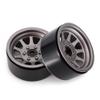 1. 9 Beadlock Wheel Rims 116g Per Piece Metal Rims for 1 10 Scale RC Crawler Compatible with AXI03007 90046 GEN8 W1909 Models(4PCS W1909GL) view 1