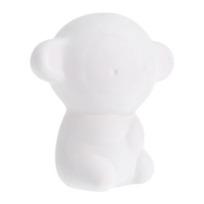 Abaodam DIY Graffiti Monkey Piggy Bank Unfinished Ceramic Coin Box for Creative Painting to Cultivate Saving Habits and Personalize Money Jar