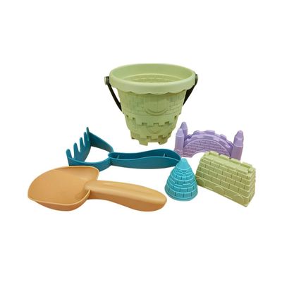 BESPORTBLE Beach Sand Playing Tool for Outdoor Sandcastles and Garden Fun Includes Emerald Fortress Bucket and Accessories Safe Smooth Surface for Boys and Summer Play Random Color