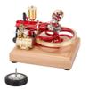 Steam Engine Model Kits That Works, 1.9cc Horizontal Single-Cylinder 4-Stroke Three-Wheeler Internal Combustion Engine for Desktop Mechanical Demonstration & STEM Education view 1