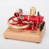 Steam Engine Model Kits That Works, 1.9cc Horizontal Single-Cylinder 4-Stroke Three-Wheeler Internal Combustion Engine for Desktop Mechanical Demonstration & STEM Education view 2