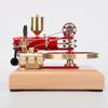Steam Engine Model Kits That Works, 1.9cc Horizontal Single-Cylinder 4-Stroke Three-Wheeler Internal Combustion Engine for Desktop Mechanical Demonstration & STEM Education view 3