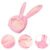 Abaodam Plush Bunny Ears Hat Animal Ear Cap for Easter Party Birthday Photography Soft Cosplay Costume Accessory for Boys Warm and Easy to Wear Rabbit Headwear view 3