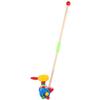 JOINPAYA Wooden Cartoon Animal Push Cart Walker Learning Walker for Boys and Months Developmental view 1