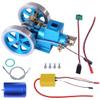 Steam Engine Model Kits, Working Mini Internal Combustion Engine, Gasoline & Diesel Powered Engine for Desktop Mechanical Demonstration & STEM Education view 1