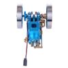 Steam Engine Model Kits, Working Mini Internal Combustion Engine, Gasoline & Diesel Powered Engine for Desktop Mechanical Demonstration & STEM Education view 3