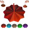 3D Printed Expanded Sensory Fidget Star, Fractal Fidget Hexagon with Handles, 3D Printed Honeycomb Fidget Toy, Perfect for Holiday,Christmas,Birthday Gifts (Red, Large) view 1