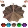 3D Printed Expanded Sensory Fidget Star, Fractal Fidget Hexagon with Handles, 3D Printed Honeycomb Fidget Toy, Perfect for Holiday,Christmas,Birthday Gifts (Brown, Small) view 1