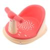 BESPORTBLE Ergonomic Bathtub Seat with Anti-Slip Suction Base Comfortable Bath Chair for Months Multi-Functional Shower Seat for Safe Sit-up and Play Pink Design view 1