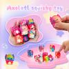 20-Pack Axolotl Party Favors Squishy Toys, Slow Rising Squishy Fidget Toys, Valentines Day Gifts for Kids Classroom Prizes, Birthday Gifts for Boys & Girls view 4