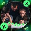 Seenelling 24 Pcs Christian Glow in the Dark Bouncy Balls Jesus Cross Rubber High Bouncing Balls Christian Party Favor Religious Classroom Gifts (Green) view 4