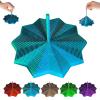 3D Printed Expanded Sensory Fidget Star, Fractal Fidget Hexagon with Handles, 3D Printed Honeycomb Fidget Toy, Perfect for Holiday,Christmas,Birthday Gifts (Mix-Bluegreen, Medium) view 1