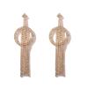 8.4 * 2.5cm Bohemian Geometric Long Tassel Retro Earrings For Women,multicolored,8.4 * 2.5cm view 2