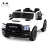 Costzon 2 Seater 24V Ride on Toy for Big Kids, Licensed 2025 Ram Rebel Electric Vehicles, Ride on Car Pickup Truck w/Remote, Storage, 2 x 100W Motors, Lights, Music & 4-Wheel Suspension (Pure White) view 1