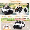 Costzon 2 Seater 24V Ride on Toy for Big Kids, Licensed 2025 Ram Rebel Electric Vehicles, Ride on Car Pickup Truck w/Remote, Storage, 2 x 100W Motors, Lights, Music & 4-Wheel Suspension (Pure White) view 3