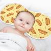 Sletend Hot Dog Muslin Burp Cloths for Baby Boys and Girls - 2-Pack Ultra Absorbent Muslin Washcloths, Newborn Towel, Milk Spit Up Rags, Burp Cloth Bibs, 22 x 11 Inch view 4