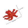 Beaupretty 4Pcs Wear-Resistant Octopus Model Realistic Animal Figurines Miniature Ocean Craft Decor for Home Garden Desk Display view 2