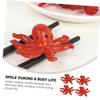 Beaupretty 4Pcs Wear-Resistant Octopus Model Realistic Animal Figurines Miniature Ocean Craft Decor for Home Garden Desk Display view 3
