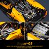 AOUHMN Hypercar No. 03 Building Set, 1:8 Scale Race Car Model Kit for Adults F1 Racing Fans, Advanced Collectible Sports Car to Display, Great Birthdays Gift for Cars Lovers, (4200+PCS) view 4