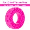 MEUS RACING Super Soft Silicone Rubber Inserts for 56-58mm 1.0" Tires (Super Soft) view 3