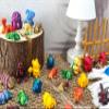 50 Pcs Shimmery Random 3D Printed Mini Animals,3D Printed Flexible Articulated Animals for Party Favors,Kids Student School Classroom Gifts, Carnival Prizes view 4