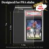 100 Protective Sleeves for PSA Graded Slabs | Exact Fit 35pt Card Slab Bags | Resealable Protective Covers view 2