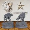 AUSPDICE Forest Wolf Tabletop Unpainted Miniature Set, DND Minis for Dungeons and Dragons, TTRPG Game Accessory, Fantasy Role Playing Figurine, Great for Woodland Encounters & Beast Theming -AS828 view 3