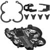 3 in 1 Anti-Collision Protection Guard Set for DJI Neo 2,Propeller Guard Protector + Gimbal Bumper Guard+ Landing Gear for DJI Neo 2 Drone,Drone Accessories,Black view 1