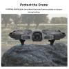 3 in 1 Anti-Collision Protection Guard Set for DJI Neo 2,Propeller Guard Protector + Gimbal Bumper Guard+ Landing Gear for DJI Neo 2 Drone,Drone Accessories,Black view 3