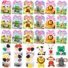 Capoda 18 Sets Valentine's Day Gifts Craft Kit Air Dry Clay Kits DIY Modeling Clay Valentines Art Crafts Set for Kids Party Favors School Prizes Classroom Exchange Gift Activities view 1