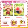 Capoda 18 Sets Valentine's Day Gifts Craft Kit Air Dry Clay Kits DIY Modeling Clay Valentines Art Crafts Set for Kids Party Favors School Prizes Classroom Exchange Gift Activities view 3