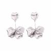 8.7 * 3cm Vintage Alloy Leaf Tassel Petal Earrings,golden,8.7 * 3cm view 2