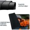 HGGJFLYX Playmat for MTG, 24x14 Inch for TCG Playmat with Non-Slip Rubber Base, Smooth Surface Stitched Edges, Magic Card Game Mat with Storage Bag, and Desk Mousepad, Flower Cow view 4