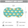 Sletend Ice Cream Cone Muslin Burp Cloths for Baby Boys and Girls - 2-Pack Ultra Absorbent Muslin Washcloths, Newborn Towel, Milk Spit Up Rags, Burp Cloth Bibs, 22 x 11 Inch view 2