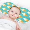Sletend Ice Cream Cone Muslin Burp Cloths for Baby Boys and Girls - 2-Pack Ultra Absorbent Muslin Washcloths, Newborn Towel, Milk Spit Up Rags, Burp Cloth Bibs, 22 x 11 Inch view 4