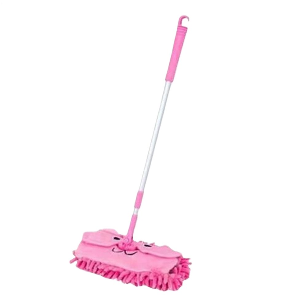 Mini - Kids Rotating Cleaning Toy for Imaginative Play | Adjustable Telescopic Design with Lightweight Soft Mop Head & Interactive Features for Children Preschool Learning Chores Indoor Fun