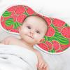 Sletend Watermelon Muslin Burp Cloths for Baby Boys and Girls - 2-Pack Ultra Absorbent Muslin Washcloths, Newborn Towel, Milk Spit Up Rags, Burp Cloth Bibs, 22 x 11 Inch view 4