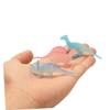 MERRYHAPY 12PCS Luminous Small Dinosaur Model Plastic Glow-in-The-Dark Figures for Educational Play Birthday Party Decorations and Collectible Fun view 4