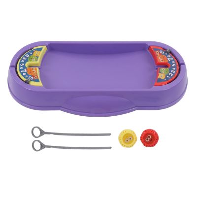 Fdit Interactive Gyroscope Game for Family Interactions, for Children Over 3 Years Old, Made of Plastic (2 Players)